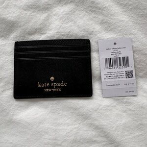 Kate Spade, Madison Saffiano Leather Small Card Wallet